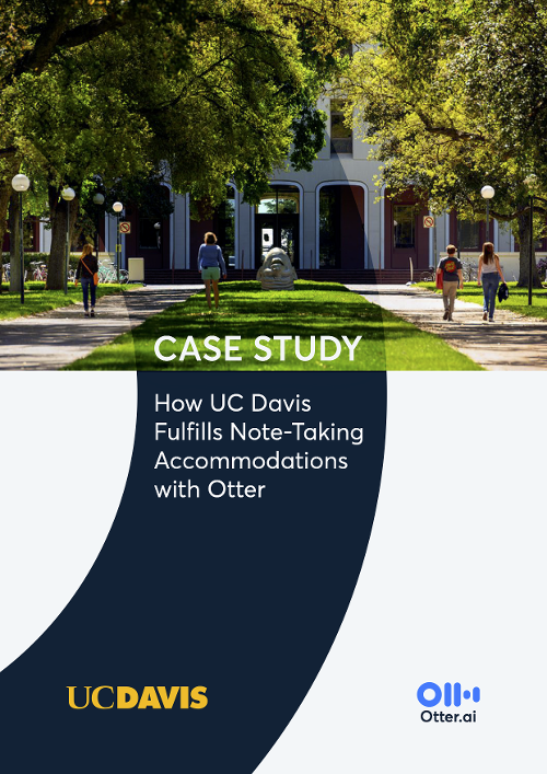 UC Davis Case Study